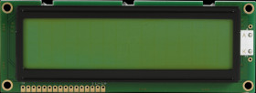 DEM 16215 SYH-LY LCD module, 2x16, H:9.6mm, ge/gn, w.Bel.