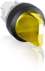ABB 1SFA611201R1103 M2SS2-11Y Przełącznik wyboru żółty, czarny 1 szt.