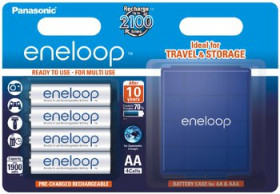 4 x akumulatorki Panasonic Eneloop R6 AA 2000mAh BK-3MCCEC4BE (blister + box)