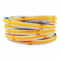 Taśma LED COB Pomarańczowa 5m IP20 9W/m 24V, Cała rolka 5m, NEON COB 480 D