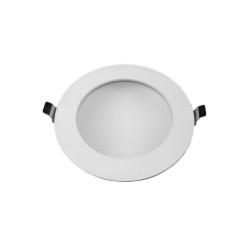 Lampa panel LED Emma 12W ciepły (*) okrągły biały 230VAC 3000K