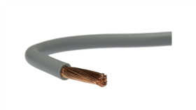 Przewód Instalacyjny H05v-K / Lgy 0,35 500V Szary Linka Giętka Texsim /100M/