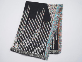 Adafruit Glitch Textiles Dark Code Throw