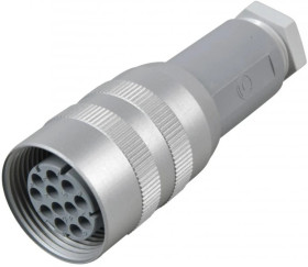 Złącze do samokonfekcjonowania okrągłe DIN żeńskie seria NR 12-pinowe N11R EF S