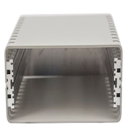 Aluminium wysokość zew: 185 mm szerokość zew: 180 mm długość zew: 61 mm 61 x 180 x 185mm