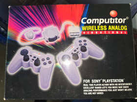 Computitor Wireless Analog Vibrational Controllers for Playstation