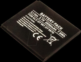 10340 Smartphone battery for Alcatel devices, Li-Ion, 2050 mAh