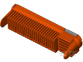 Listwa stykowa PCB 64-pinowe MINIPAK raster: 2.75 mm Pionowy 5-rzędowe TE Connectivity Płyta 60 V W osłonie