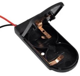 5szt. KOSZYK NA BATERIE 2 X CR2032 6V Z WYŁĄCZNIKEM