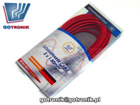 Przewód głośnikowy 2 x 1,50mm 10m