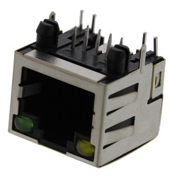 Złącze RJ45 Żeński Złącze RJ45 Montaż na płytce drukowanej Wurth Elektronik, 90°