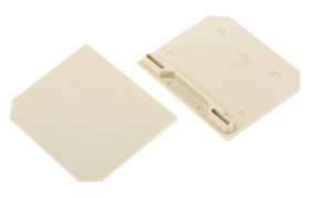 Ścianka koncowa Pokrywa końcowa Weidmuller Bloki zaciskowe do montażu na szynie DIN