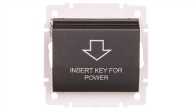 Logi Łącznik Hotelowy Z Opóźnieniem Wyłączenia Śrubowy 10Ax 250V Grafit...