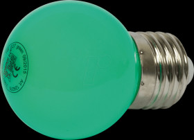 S21-LED-000733 LED bulb, E27, 1 W, green