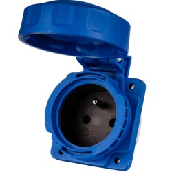 Gn-T 2P+Z IP68 230V/16A proste Famatel VZG16N