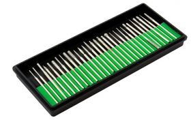 Zestaw frezów diamentowych - 30szt