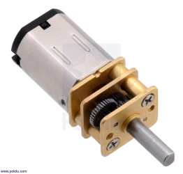 Pololu 50:1 Micro Metal Gearmotor MP 6V