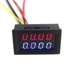 WOLTOMIERZ+AMPEROM.0-200V 10A 4CYFRY