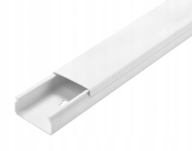 Listwa elektroinstalacyjna kanał kablowy STANDARD BKK 40x16mm korytko z pokrywą / 2 m / 4/EB/KK 40x16