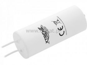 100uF 450V kondensator silnikowy ( przewody)