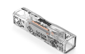 Szybkozłączka przelotowa miniaturowa 2x0,75-4mm2 Inline 2773-2401 /opak.100szt./