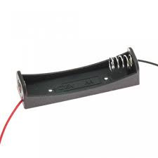 1x AA Battery Holder with Wires