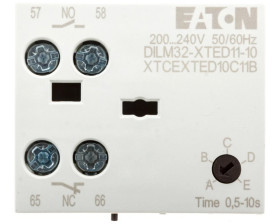Elektroniczny moduł czasowy opoźnione opadanie 0,5-10s 1Z 1R 200 - 240V AC/DCDILM32-XTED11-10(RAC240) 104945