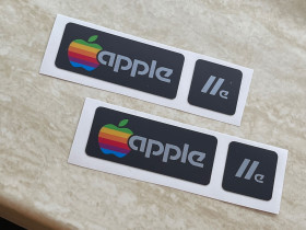 Apple IIe replacement badge