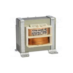 TS25/008 [230V/2x9V 2x1,35A] transformator sieciowy z mocowaniem