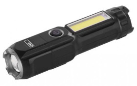 LATARKA ŁADOWALNA LED + COB LED