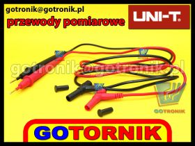 Przewody pomiarowe do mierników produkcji Uni-t