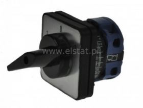 Wyłącznik 20A, 1tor, 1war ( 0-1-2 ) (8,5x48x48mm)