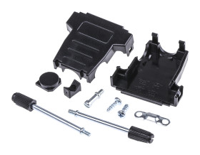 Osłona tylna D-Sub 15 -pinowe ABS Kątowy, Proste MH Connectors A
