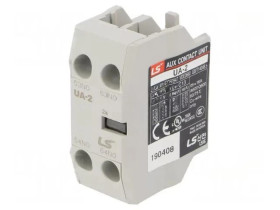 UA-2-2A Styki pomocnicze: czołowy, IP20, Styki: NO x2