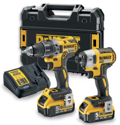 Wiertarki bezprzewodowe, 5Ah, 18V, Li-ion, Dewalt