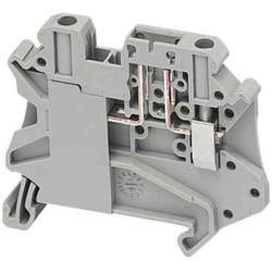 Złączka szynowa rozłączalna 2-przewodowa 4mm2 szara NSYTRV42TB /50 szt./