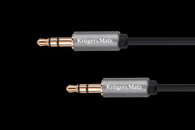 3m 3.5 Jack Stereo Male to Male Cable - Kruger&Matz Basic
