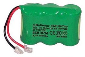 AKUM.3.6V 600MAH BCO107M