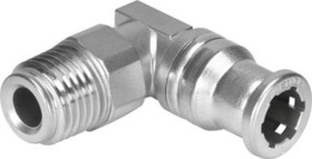 Złączka pneumatyczna M5 męskie Wciskane 4 mm Festo Adapter gwintowany kolankowy