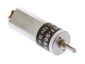 Motoreduktor DC, 115 mA, 0.47 W, 2000 obr./min, 23 gcm, RS PRO