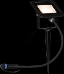 94574 Plug&amp;Shine ground spike flood IP65, 3000 K, 6,8 W, 580 lm