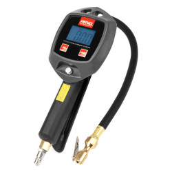 PISTOLET DO POMPOWANIA KÓŁ Z MANOMENTREM CYFROWYM, ELEKTRONICZNYM MIERNIK LCD 18 BAR