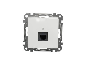 SEDNA DESIGN & ELEMENTS Gniazdo komputerowe RJ45 kat.6 UTP białe SDD111461 SCHNEIDER ELECTRIC