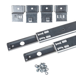 Prowadnice ślizgowe teleskopowe Szyna teleskopowa NSYGT60 Actassi VDA, Actassi VDS