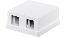 Pusta Obudowa Keystone 2-Port - Umożliwia Łatwy Montaż Metodą Snap-In 79366