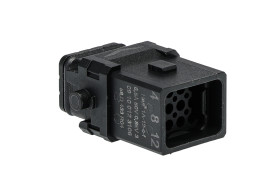 Wkładka złącza dużej mocy 12-pinowe HARTING 6.5A Żeński