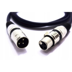 Kabel mikrofonowy XLR 3m Wt/Gn Vitalco MK06