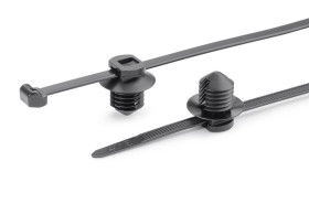 Opaska kablowa długość 200mm szerokość 4,6 mm HellermannTyton Nylon 66