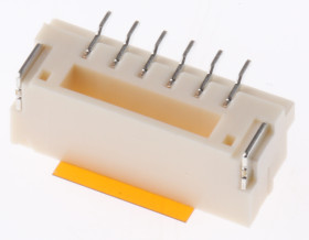 Wtyk PCB 6-pinowe raster: 1.25mm JST Montaż powierzchniowy 1.0A 50.0 V.