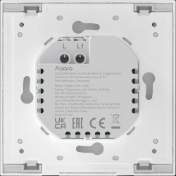 WS-EUK01 Aqara single switch H1 (without neutral), HomeKit